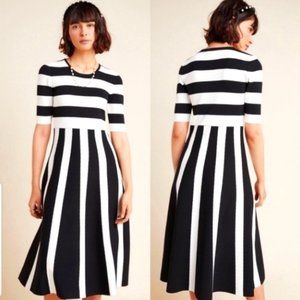 NEW Anthropologie Bailey 44 Tori Striped Sweater Dress